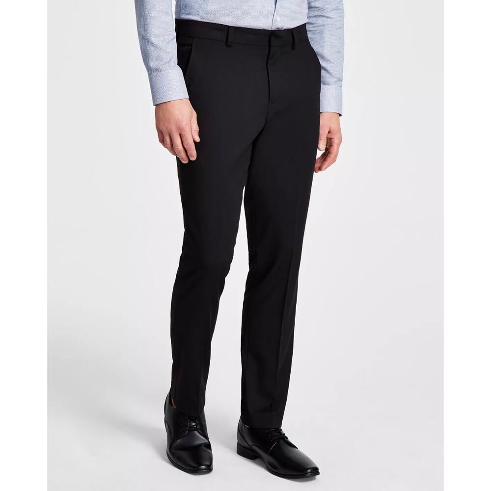 NWT Kenneth Cole Reaction Suit Pants, Black, Men’s 37W x 32L
